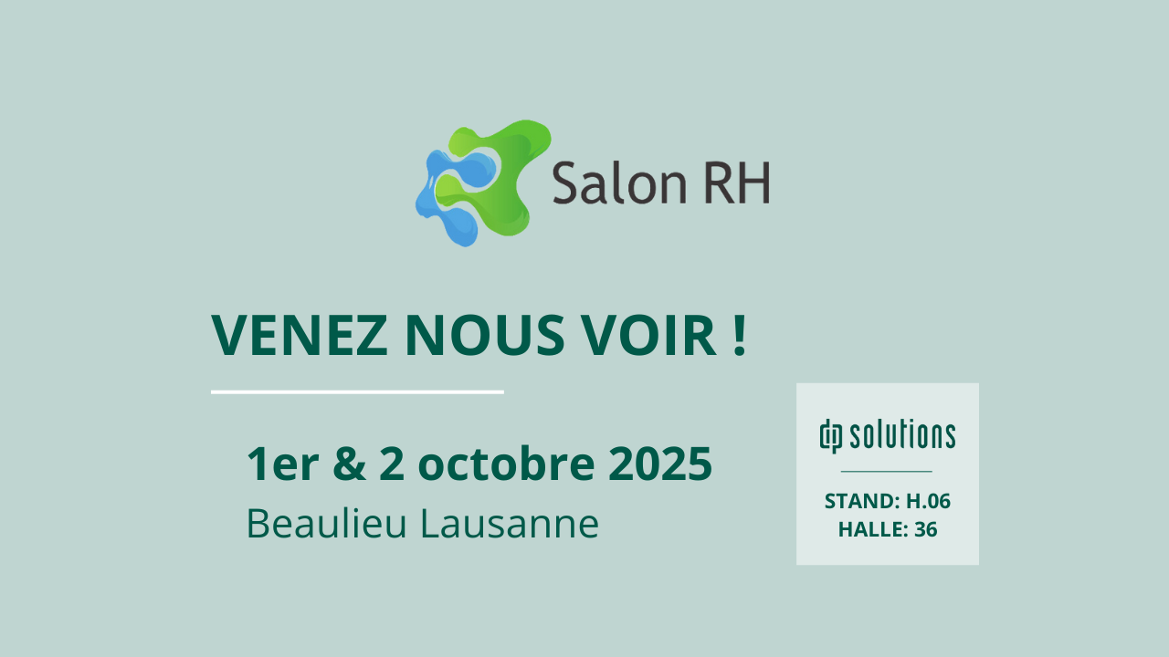 Retrouvez-nous au Salon RH les 1ᵉʳ & 2 octobre 2025 au stand H.06