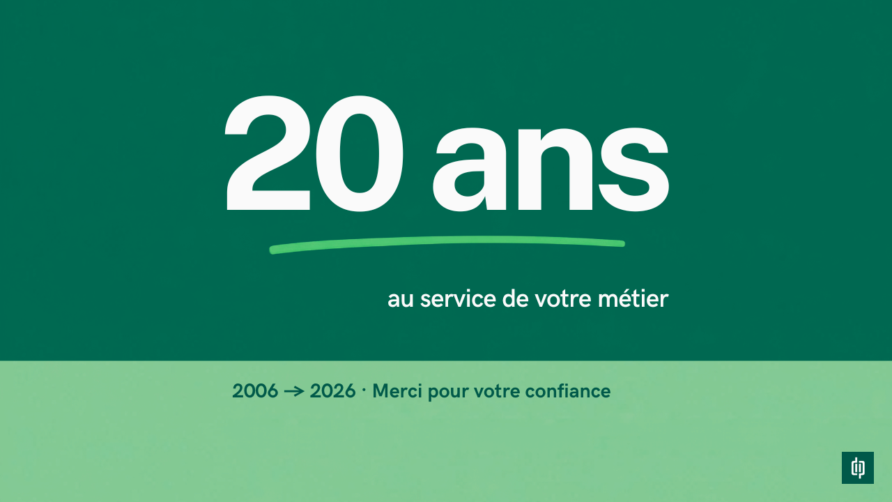 DPC Solutions, 20 ans au service de votre métier depuis 2006